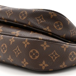 Louis Vuitton Multi Pochette｜Monogram Canvas with Rose Clair Strap｜Crossbody Bag